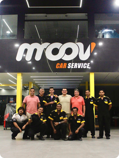 Fotografia da Equipe Moovcar